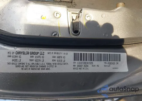 2014 Dodge Dart Limited from USA, damaged, VIN 1C3CDFCB9ED815299